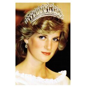 Diana Princess Of Wales Portrait Poster 170